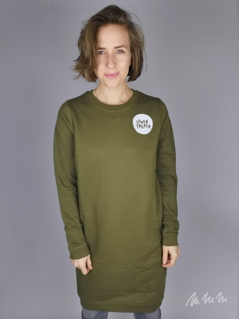 Mikinošaty Super Truper Khaki