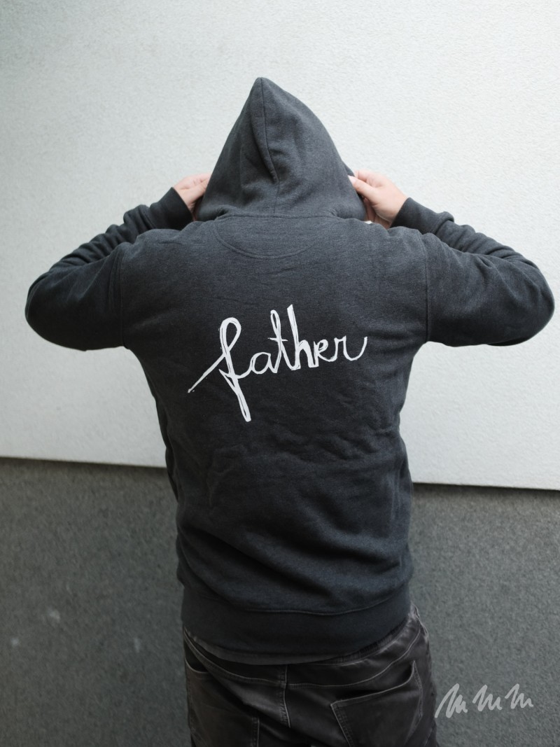 Mikina na Zip Father Dark...