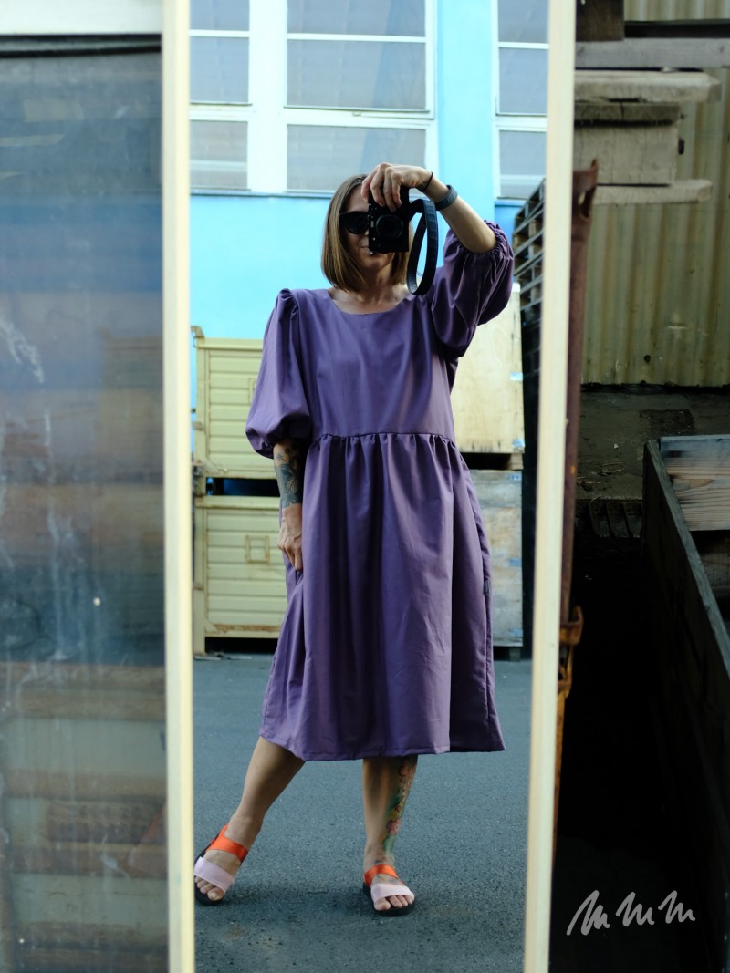 Šaty Merlot Purple Dark