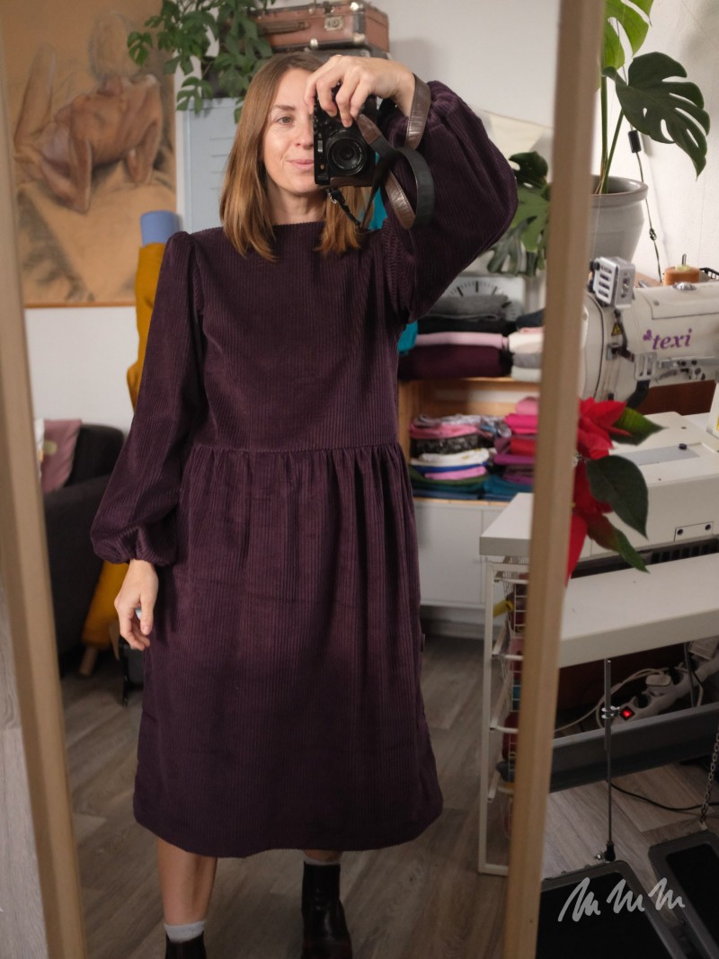 Šaty Kordulka Dark purple