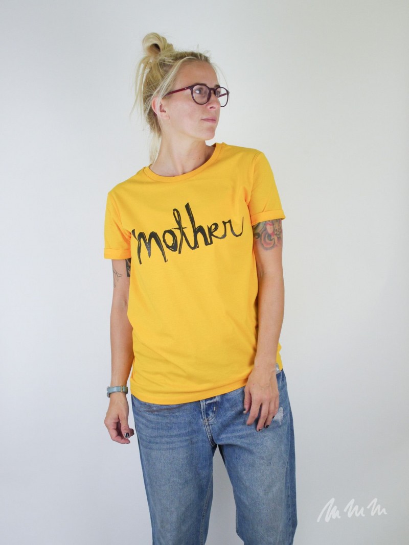 Tričko Dámské Mother Žluté