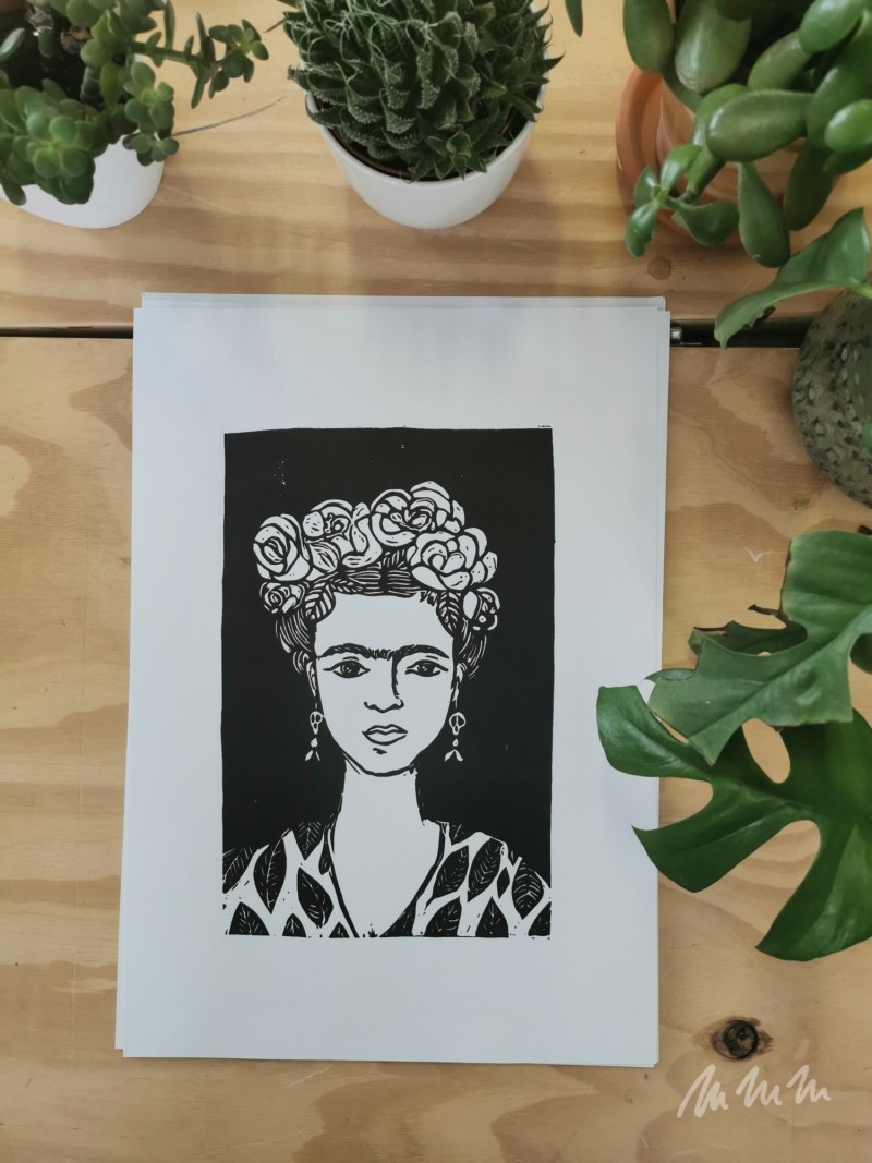 Sítotisk Frida K. A3