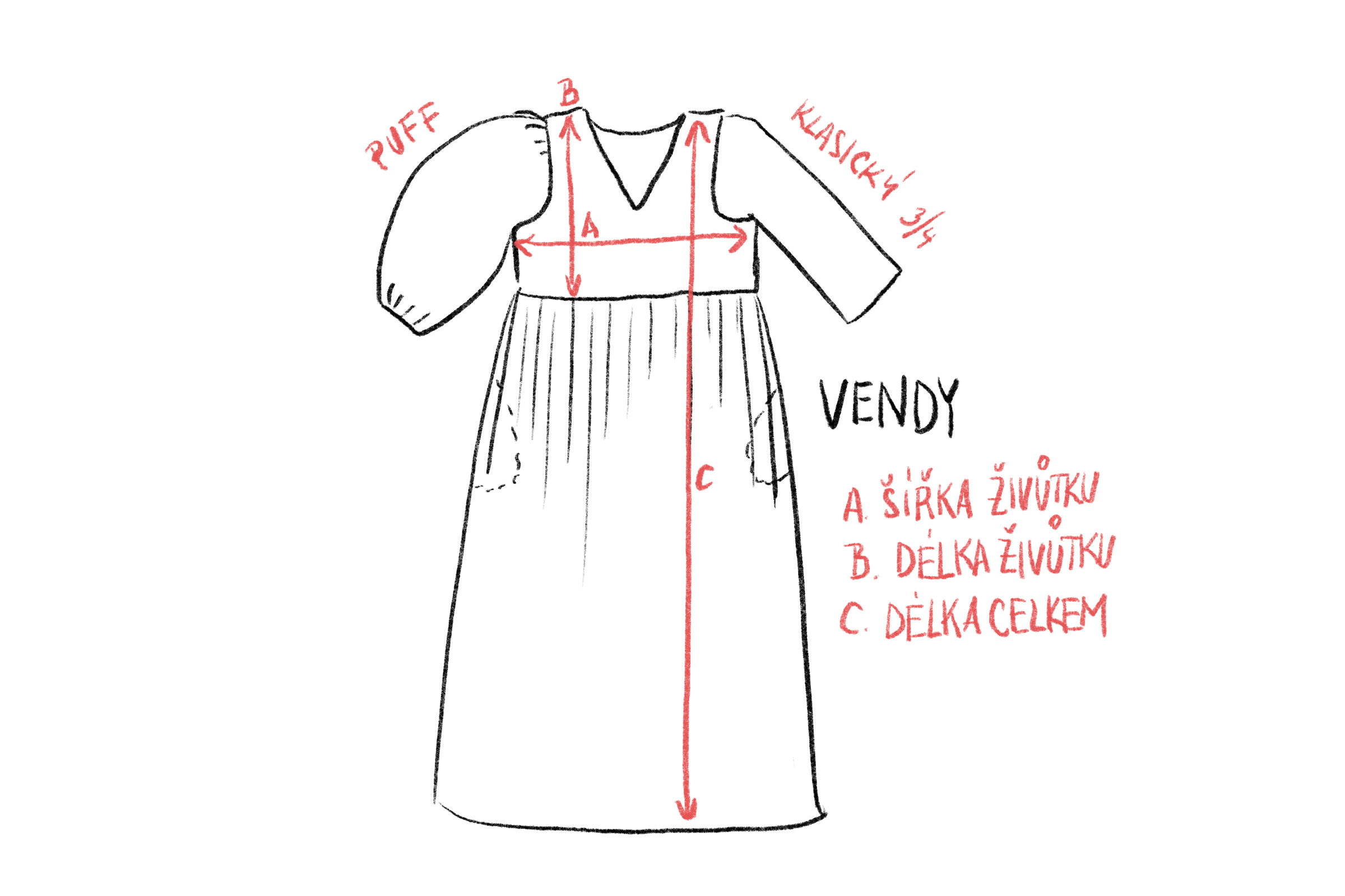 Šaty VENDY